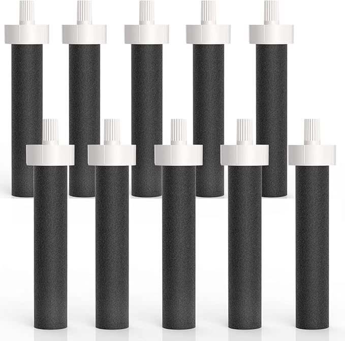 Water Bottle Filter, Replacement for Brita Water Filter Compatible with Brita BB06 Hard Sided, Stainless Steel and Sport Bottle Filter, 10 Packs