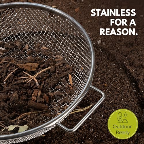 Round Soil Sifter