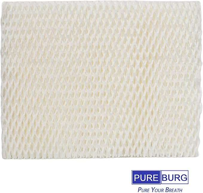 PUREBURG MD1-0034 Replacement Wick Filters Compatible with Vornado Evaporative Humidifier Evap40, Evap2, EV3, EV100, EV200, EVDC300, EVDC500, EVDC505 (Not for Evap3), 6-Pack