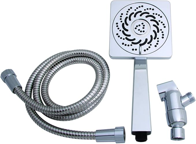 Speakman VS-5001-E175 Kubos Exhilaration High Pressure Hand Held Shower Head, 1.75 GPM, Polished Chrome