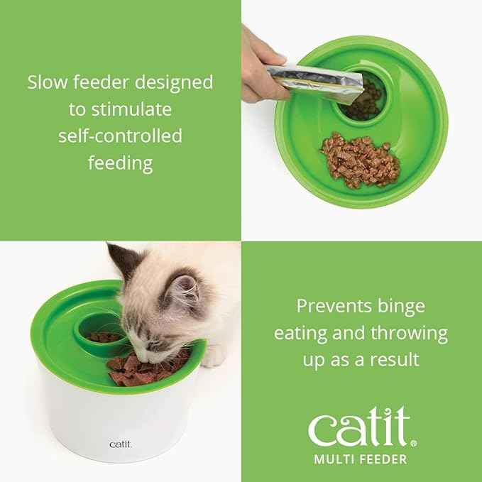 Catit Senses 2.0 Multi Feeder, Interactive Cat Toys (Pack of 2)