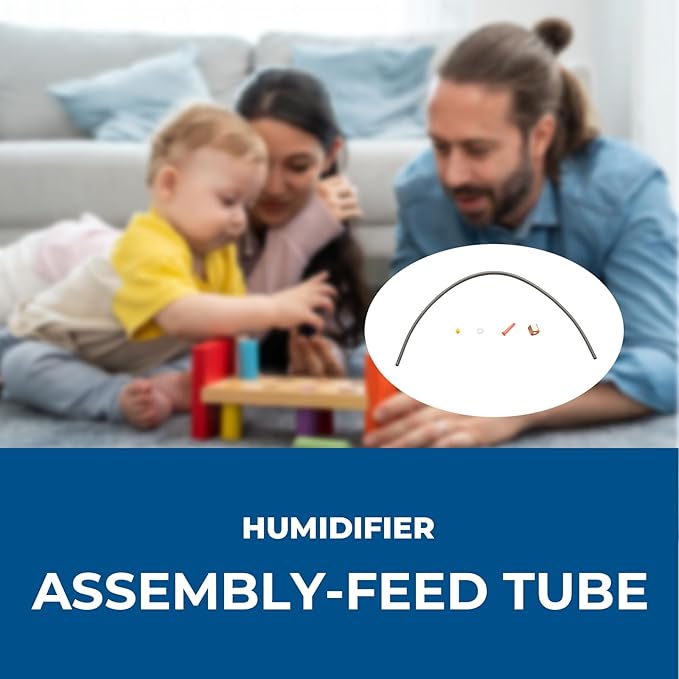 4335 Feed Tube with Sleeve for Aprilaire Humidifiers 600, 400A, 400M, 500, 500A, 500M, 400, 600A 600M,Includes #4004 In-Line Strainer #4231 Yellow Orifice,Humidifier Parts & Accessories - AquaVibe