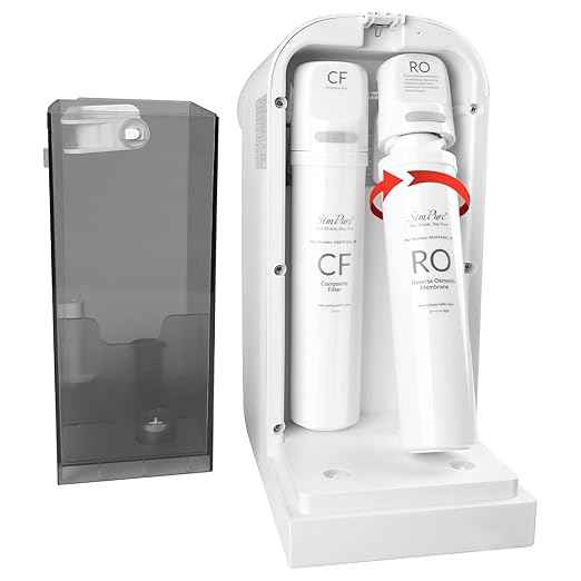 SimPure Y7P and Y7T Series Feed Water Tank for Y7P-BW, Y7P-W, Y7P-BW-A, Y7P-BW-C, Countertop Reverse Osmosis Water Filter, 1.3 Gallons Replacement Water Tank