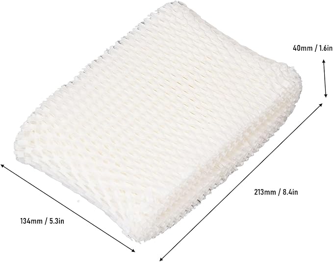 TOPINCN 2PCS Humidifier Filter for HU4801, Replacement Filter Wick Humidifiers Filter Sticks Humidifiers Refill Sticks for Cool Mist Humidifiers Portable Diffuser USB Mini Humidifie - AquaVibe