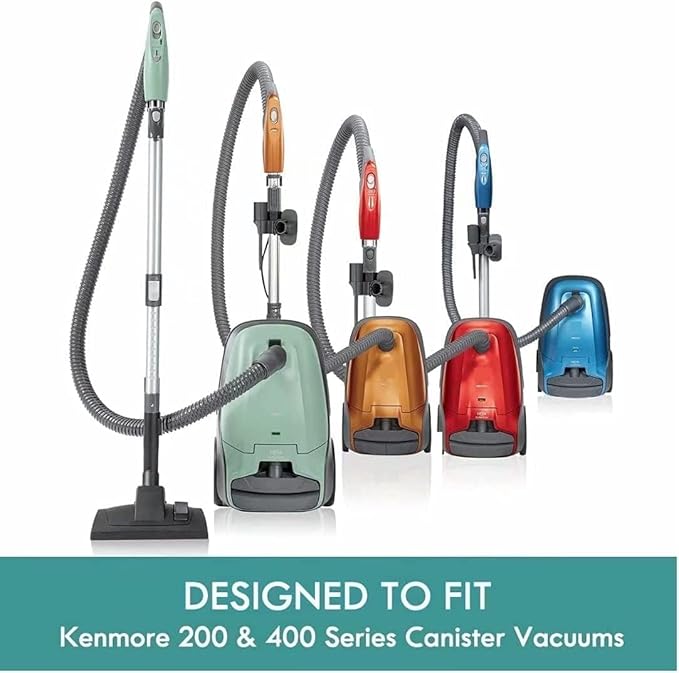 Kenmore Compatible Bag + Filter Kit. (10) Type C/Q Canister Vacuum Bags, (1) CF1 81002 Chamber Filter, (1) EF2 K3040 86880 HEPA Exhaust Filter. For 200 400 Series, - AquaVibe