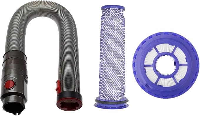 Upgraded Replacement Hose + Filter Kit to Fit Dyson DC41 Upright Vacuum Cleaners - AquaVibe