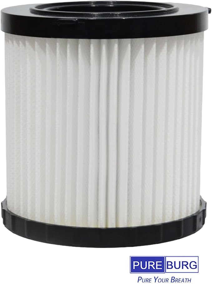 PUREBURG DCV5801H Replacement Filter Compatible With Dewalt DCV580 & DCV581H 18/20 20V MAX Cordless Wet-Dry Vacuum,4-Pack HEPA (Washable) - AquaVibe