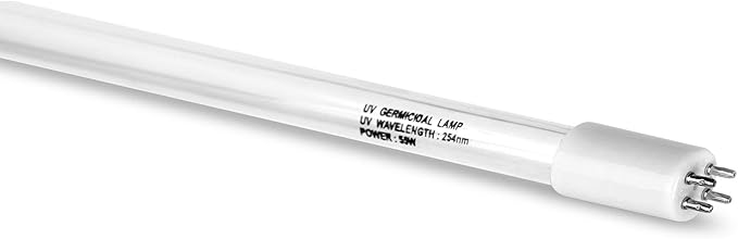 Ultraviolet Light Water Purifier Whole House UV Sterilizer 25W, 6 GPM with 1 Replacement Bulb | Compatible with HQUA-OWS-6, Boeray SSE-006, KOOTANS SDE-025