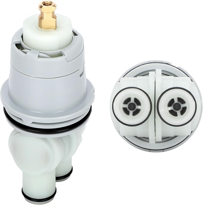 RP46074 Shower Valve Cartridge Assembly Compatible For Shower and Tub 13/14 Series Faucet, Single-handle Universal Valve Replacement Monitor Cartridge with RP22734 Bonnet NutNut.