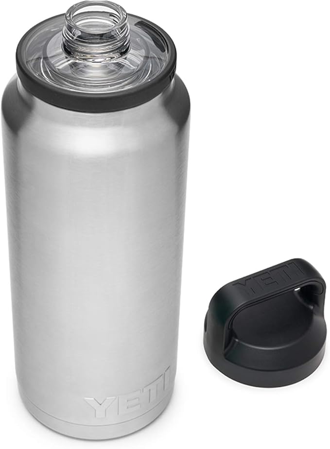 YETI Rambler 36 oz Bottle, Vacuum Insulated, Leakproof, Stainless Steel with Chug Cap