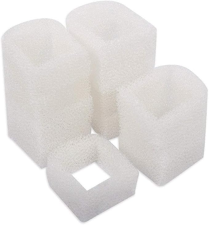 24PCS Cat Water Fountain Filter Compatible with Petsafe Water Fountain, for Drinkwell Pet Fountain Filters, Replacement Foam Filters for 360 Pet Fountain Seaside Pagoda 1/2 Gallon Fountains