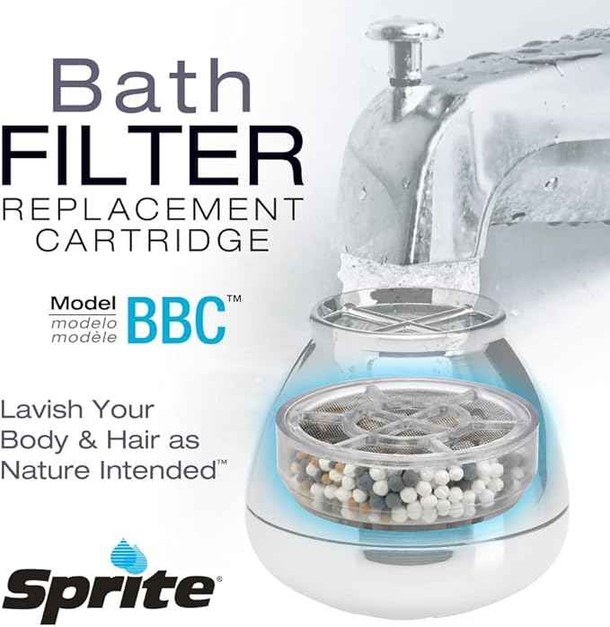 Sprite Showers BBC Pure Bath Chlorgon Bath Filter Replacement Cartridge