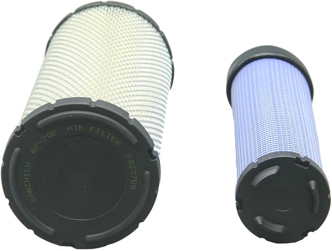 AF-700-S Air Filter Kit P822768 P822769 RE68048 RE68049 46489 46490 Compatible with John Deere 5103 5105 5200 5203 5205 5210 5300 5036D 110 3120 3203 3320 3520 3720 4105 3720 Tractor