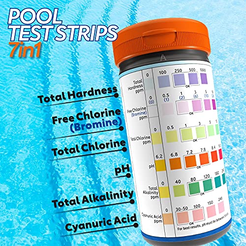 Pool and Hot Tub Test Strips (100 Count)