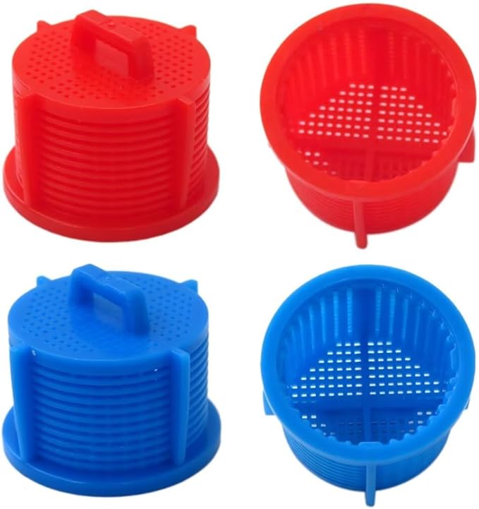 4PCS AGM73269501 Washer Water Inlet Valve Filter Screen Compatible for Kenmore/LG Washing Machine 1810261, AP5202486, PS3618281, EAP3618281 - AquaVibe