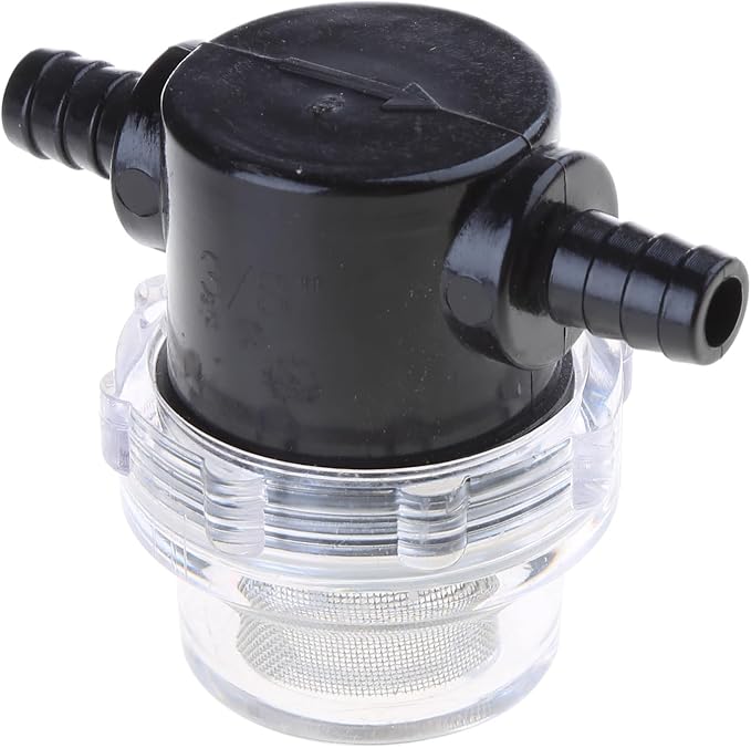 Water Strainer, 1/2Inch Hose Barb in-Line Strainer Twist-On Sprayer Filter for Water Campers Boats