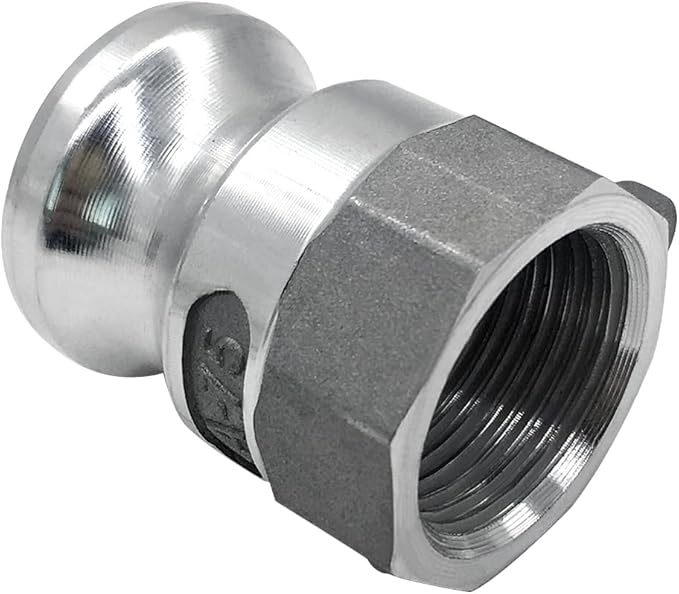 Aluminum Cam Lock Fitting Cam Groove Fitting 3/4" Male Adapter x GHT Female