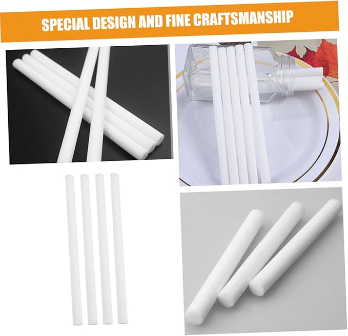 50pcs Essential Oil Sticks for Aroma Diffuser Humidifier Replacement Absorbent Sticks Diffuser Wand for Aroma - AquaVibe