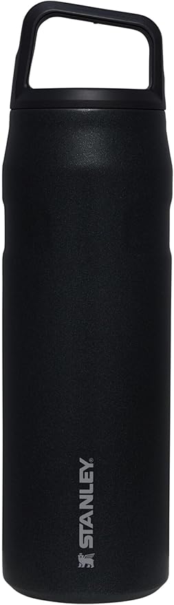 Stanley IceFlow Cap and Carry Water Bottle | Wide Mouth Twist Lid | Lightweight & Leakproof for Travel & Sports | Insulated Stainless Steel | BPA-Free