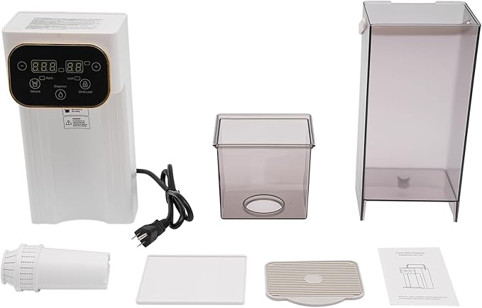 Instant Hot Water Dispenser, 3L / 0.79Gal Electric Kettle Countertop Adjustable 12 TEMP & 8 Water Volume Dispense 1500W Portable Water Dispenser for Quick Heating with Child Safety Locks