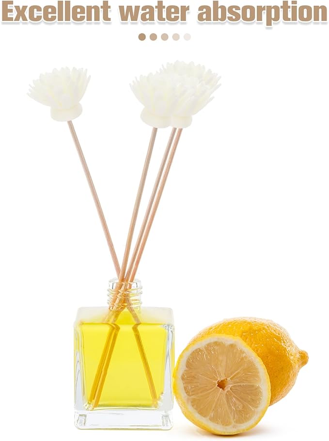 Air Diffuser Oil Diffuser Sticks 30pcs Rattan Diffuser Sticks Aroma Diffuser Sticks Refill Replacement Reed Fragrance Diffuser Vase Fillers Diffusers - AquaVibe