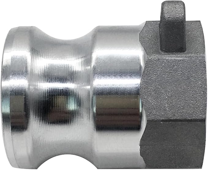 Aluminum Cam Lock Fitting Cam Groove Fitting 3/4" Male Adapter x GHT Male