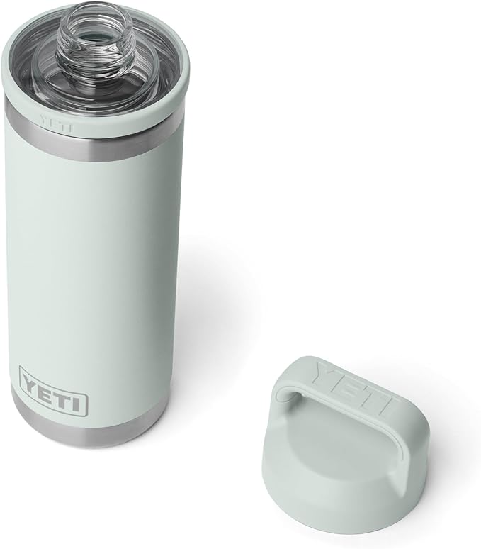 YETI Rambler 18 oz Bottle, Leakproof, Vacuum Insulated, Stainless Steel with Chug Cap, Ridgeline