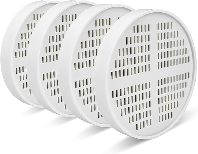Shower Filter Compatible with AquaHomeGroup Vitamin C + E + A Shower Filter Replacement,for Hard Water - Filters Chlorine -4 Pack