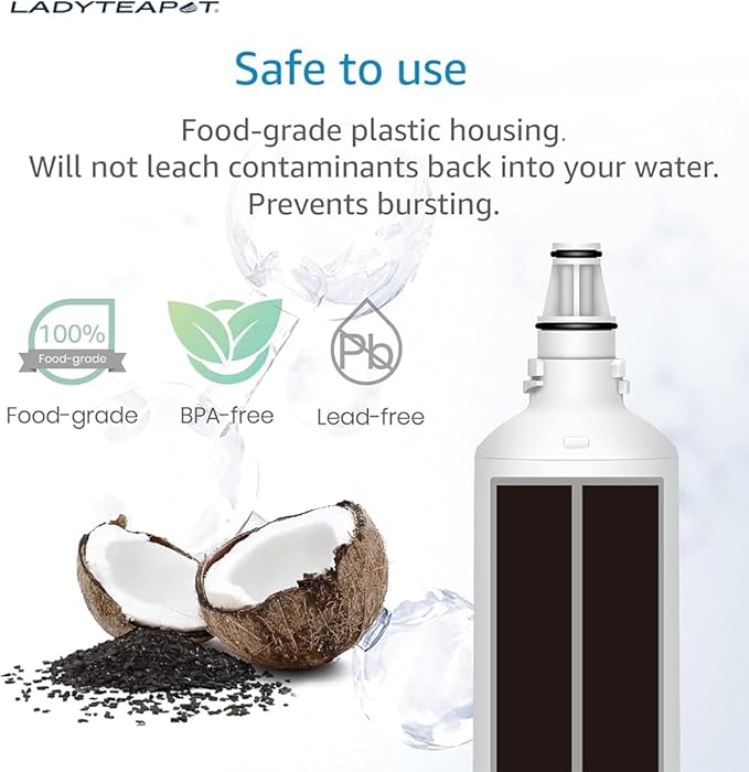 F-1000 Water Filter, Compatible With InSinkErator F-2000, F-1000, Water Filter Replacement (2 Pack)