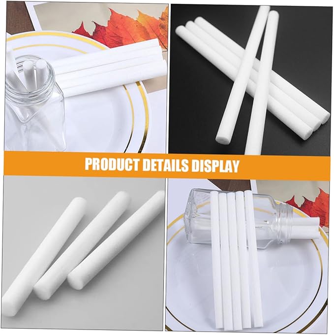 PRETYZOOM 2sets Essential Oil Diffuser Sticks Perfume Diffuser Wand Replacement Aromatherapy Absorbent Sticks for Humidifier 50pcs*2 - AquaVibe