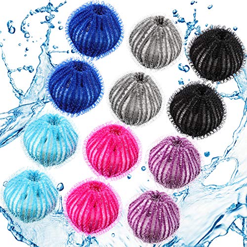 12 Pieces Pet Hair Remover for Laundry