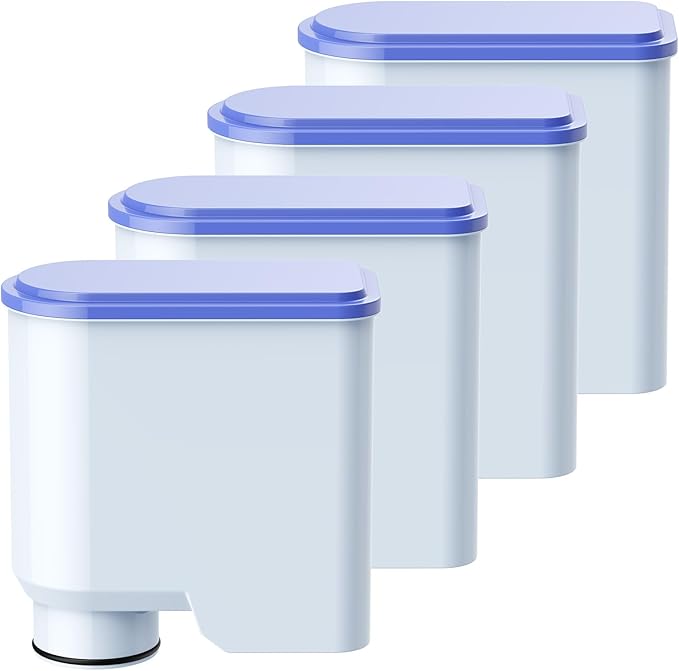AquaClean Water Filter for Philips Coffee Machines, 4-Pack Aqua Clean Filter High-Efficiency Coffee Machine Water Filter, Improves Coffee Taste & Protects Machine - AquaVibe