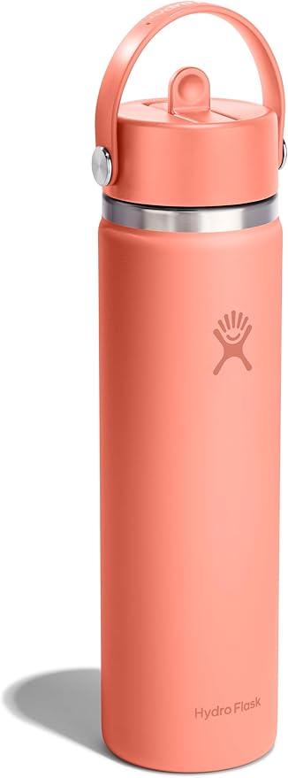 Hydro Flask 24 Oz Wide Mouth Flex Straw Cap Seacliff