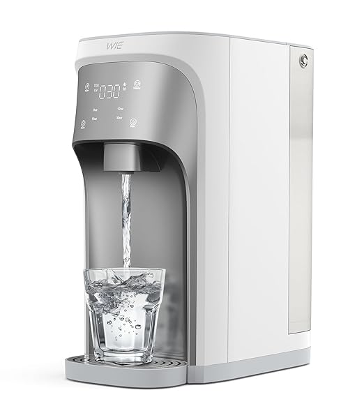 WIE Reverse Osmosis Water Filter Countertop, 7 Stage RO Purification with UV,Counter Water Filtration System, 3:1 Pure to Drain,NSF/ANSI 58 Tested,Water Purifier Dispenser (No Installation Required