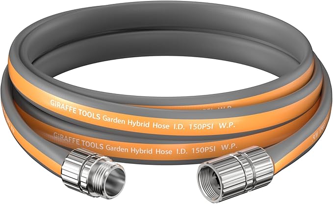 Giraffe Tools Garden Hose 10FT, 5/8