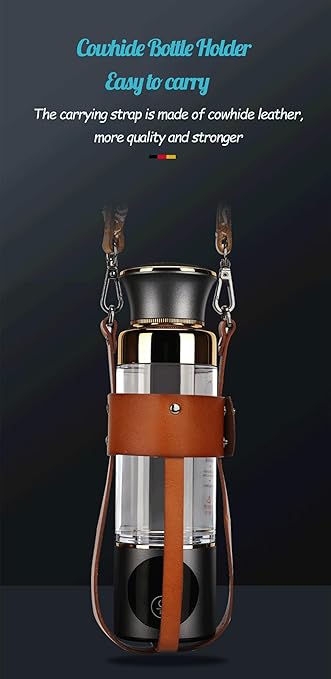 Smart Hydrogen Water Bottle Generator, Portable Fast-Charging Hydrogen Rich Water Health Cup, Highly Concentrated Hydrogen Water Ionizer Machine for Daily Hydration Needs