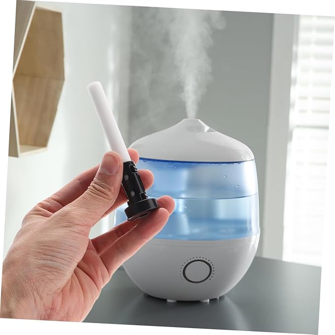 4sets Humidifier Cotton Sticks with Plastic Holder Efficient Moisture Absorption and Stable Performance Replacement Filters for Home Office Bedroom and Living Room - AquaVibe