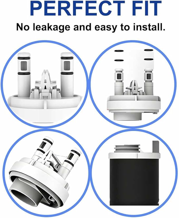 Refrigerator Water Filter Compatible with Frigidaire WF3CB, PureSource 3, 706465, WF425, PS3412266, AP4567491, 242017800,242069601, 242086201,FHS2311PF, FFHS2612LS, FFSC2323LS, FFSS2314QS, 3Pack