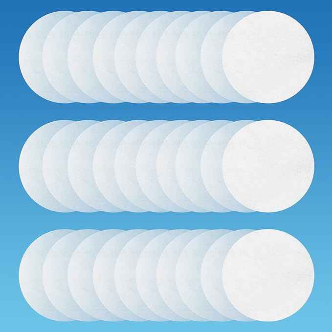 AquaBliss Shower Filter Sediment Pads - Protect your Skin & Hair from Rust, Dust, Sand and other impurities in your water. Compatible with SF400 & SF500-30-Pack