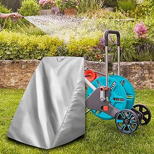 Hose Reel Cover Hose Cart Covers Accs Garden Tool Protection Outdoor Heavy Duty Lawn Patio Hose Reel Cart Cover for Water Pipe Holder Stand
