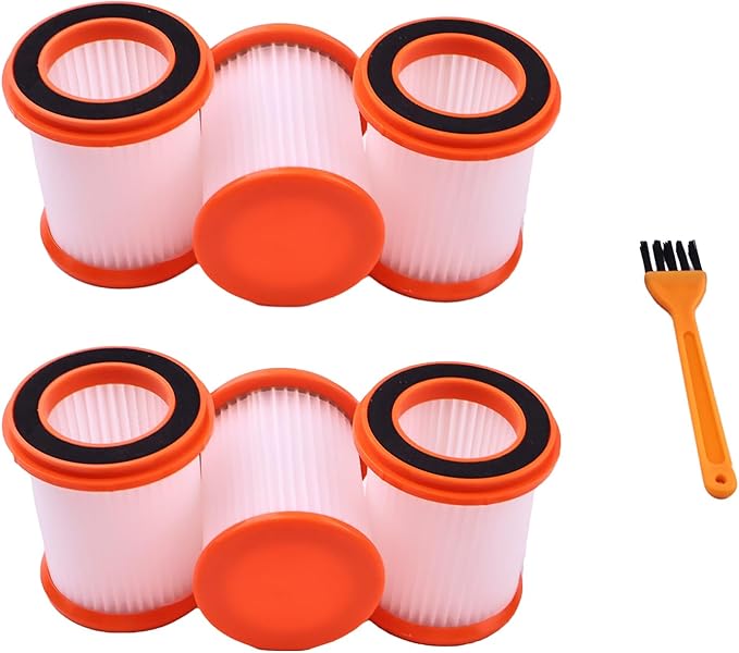 6pcs Filter and 1pc Brush for TMA T120 T121 T151 T150 T220 T210 T181 T180 T220 Vacuum Cleaner - AquaVibe