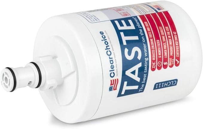 Clear Choice CLCH111 8171413 Refrigerator Water Filter compatible replacement for Kenmore 8171413 Filter NSF/ANSI 42