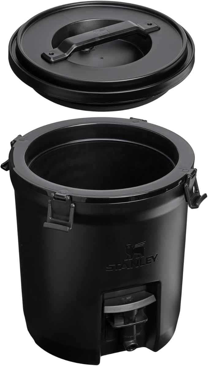 Stanley Adventure Fast Flow Water Jug 2 Gallon | Leakproof Ice Water Dispenser | Insulated Beverage Cooler | Easy Pour Spigot and Latched Foam Lid | BPA-Free