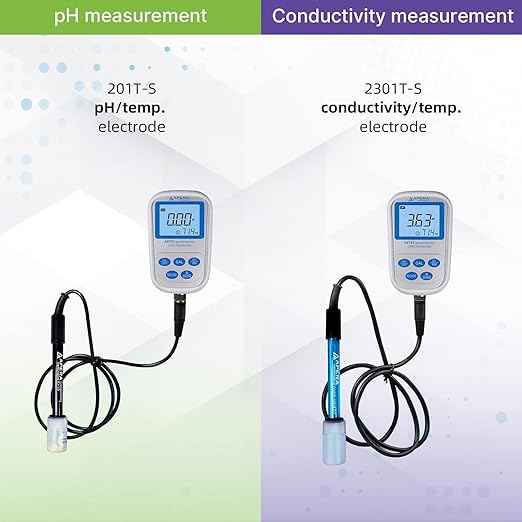 Apera Instruments SX751 pH/ORP/DO/Conductivity/TDS/Salinity/Resistivity/Portable Handheld Multiparameter Meter Kit, Silver