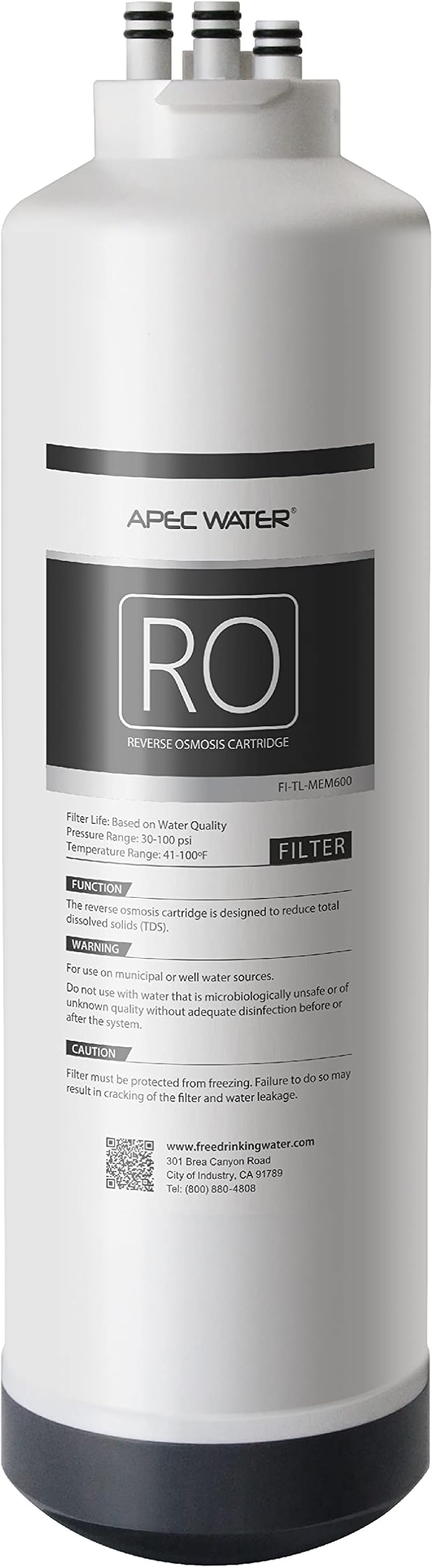 APEC WATER 2nd Stage RO Replacement Filters for ROTL-600 Tankless RO System