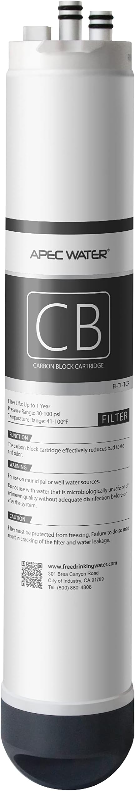 APEC WATER 3rd Stage Carbon Block RO Replacement Filters for ROTL-600 Tankless RO System