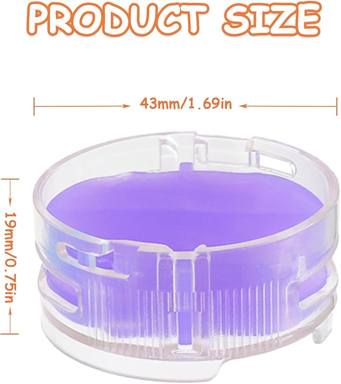 4Pack Odor Neutralizer Replacement Cartridge fit for Shark AZ3000 AZ3002 HZ3000 IZ862H IZ562H ZD550 ZU102 LA702 Odor Elimination Replacement 1541FC3000(Lavender)