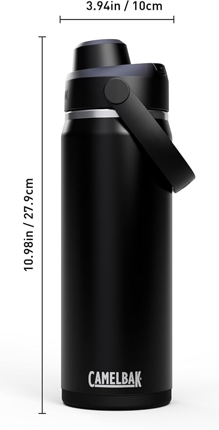 CamelBak Thrive Chug Insulated Stainless Steel Water Bottle Black, 20oz