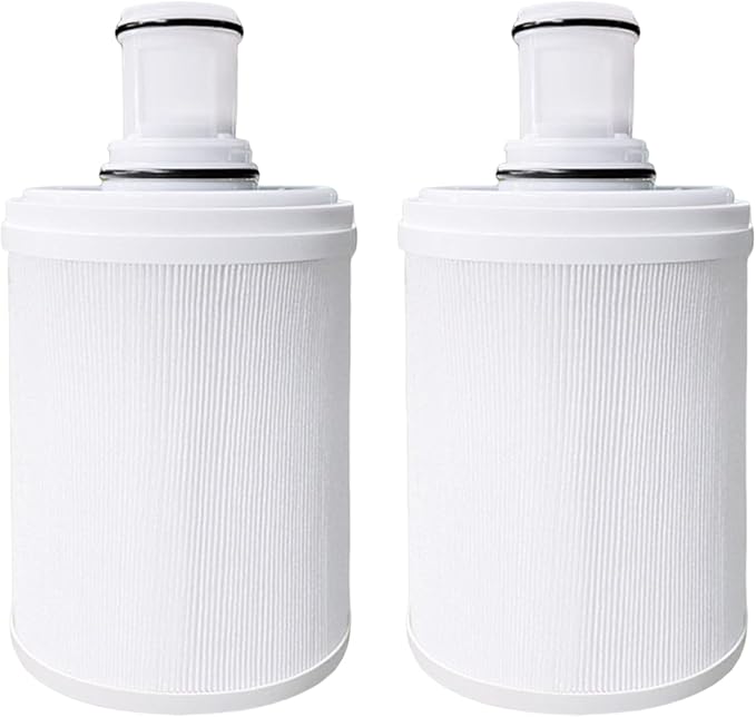 2Pack 100186 Water Filter Replacement Compatible with Amway espring 100186 water filter cartridge,UV activated carbon cartridge box with pre-filter,High efficiency filtration removing odors