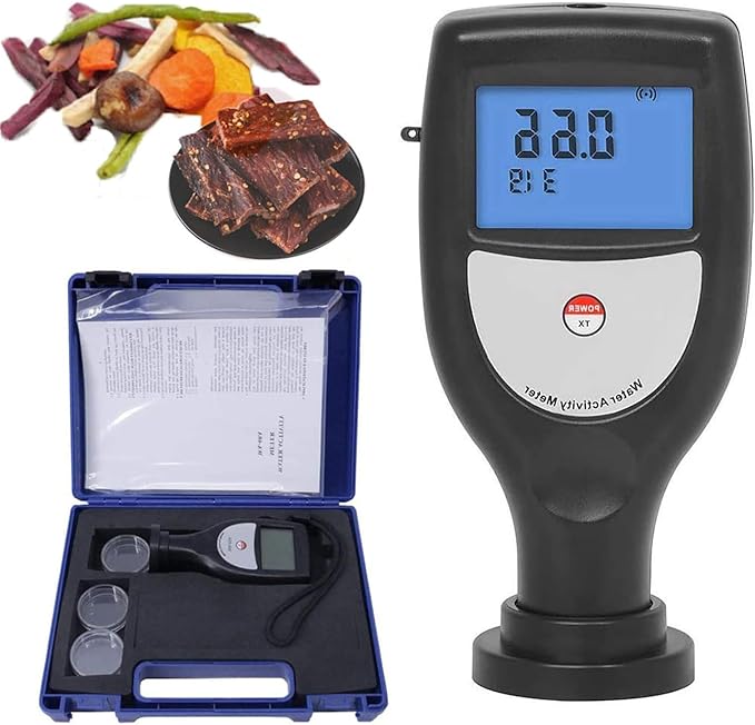 Portable Water Activity Meter, Cake/Puffed Food/Baked Food AW Tester, Smart Food Tester Monitor Water Analyzer Tool, Measure The Water Activity of Bread